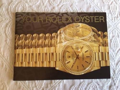 Libretto booklet your rolex - booklet,