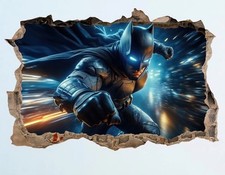 Adesivo Batman buco nel muro