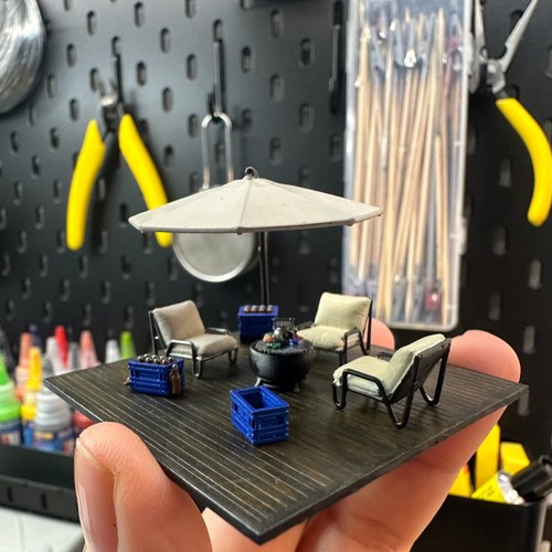 Diorama repair workshop - repair,