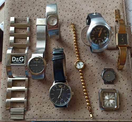 Lotto orologi armani - orologi, d&g