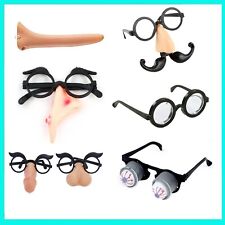 COSTUME DI CARNEVALE PER TRAVESTIMENTO OCCHIALI NASO BAFFI HALLOWEEN MASCHERA