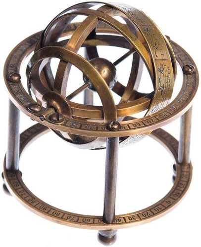 Sfera armillare ottone - armillare, in