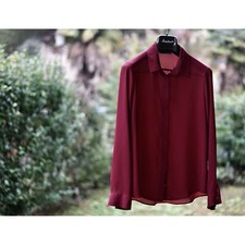 CAMICIA BORDEAUX  TG.14 uk - 44 it.   Atmosphere