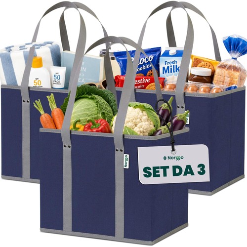 Borsa spesa pieghevole con - borsa,