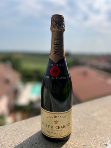 Bottiglia vintage moet - vintage,