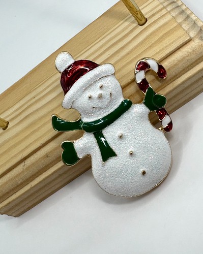Natale spilla pupazzo - spilla,