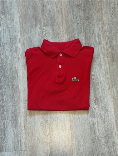 Polo lacoste chemise rossa - lacoste,