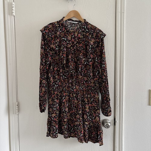 Zara mini abito donna floreale - mini,