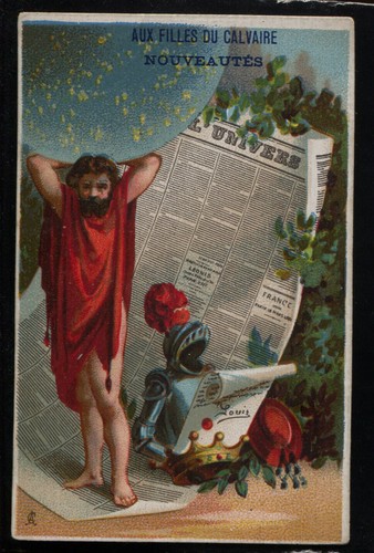 Vintage francia trading - vintage, card