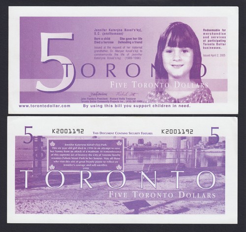 Canada 2005 commemorativo 5 - commemorativo, $5