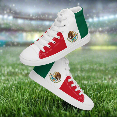 Scarpe alte bandiera - , messicana
