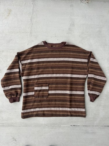 Pullover pile righe - pile, a