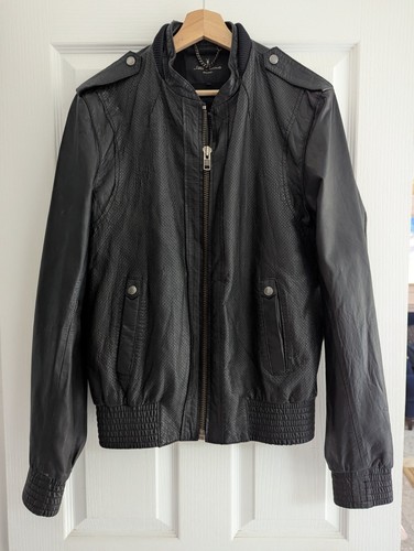 Giacca pelle allsaints caribou - pelle,
