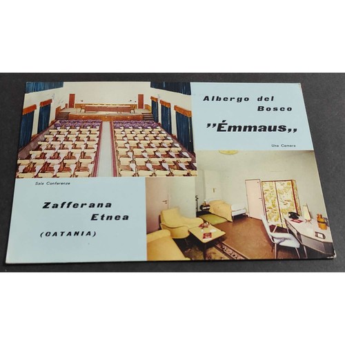 Cartolina zafferana etnea - zafferana,