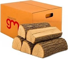 Legna Da Ardere essiccata Tronchetti Da 25 Cm(Legno di quercia, 15 Kg (1 pacco))