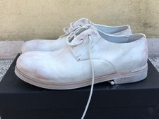 scarpe Marsèll zucca media derby pelle cerata bianco 41 eu marsell