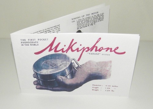 Mikiphone pocket fonograph - mikiphone,