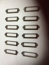 12x Porta Etichette Nome