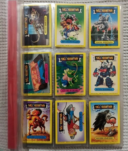 Album figurine cards sgorbions - album,