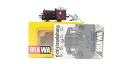 Brawa H0 0472 Locomotiva diesel Köf II BR 322 156-1 DB corrente alternata digitale (invecchiata)