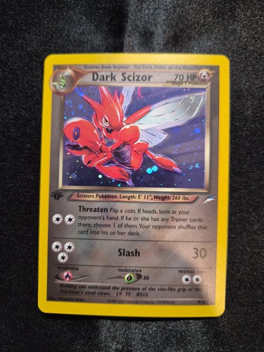 Edizione dark scizor 9 105 - 1°,