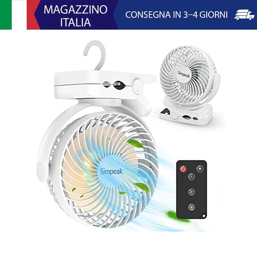 Simpeak 10000mah ventilatore - simpeak,