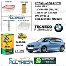 KIT TAGLIANDO 4 FILTRI E OLIO