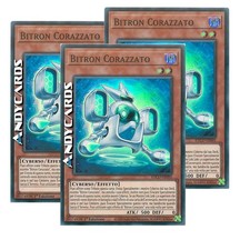 BITRON CORAZZATO 3x • (Armored Bitron) • Super R • ETCO IT095 • 1Ed • Yugioh!