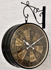 Orologio da parete doppio lato