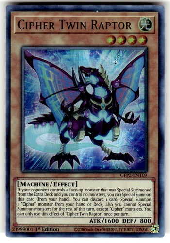 Cipher twin raptor - cipher,