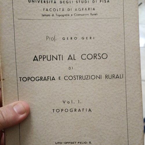 Appunti corso topografia - appunti,