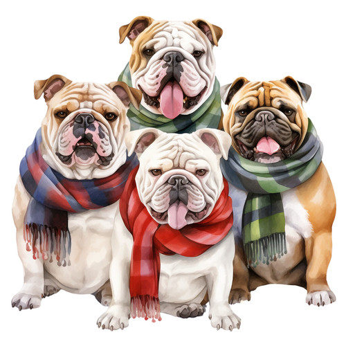 Adesivi auto bulldog - adesivi, inglese