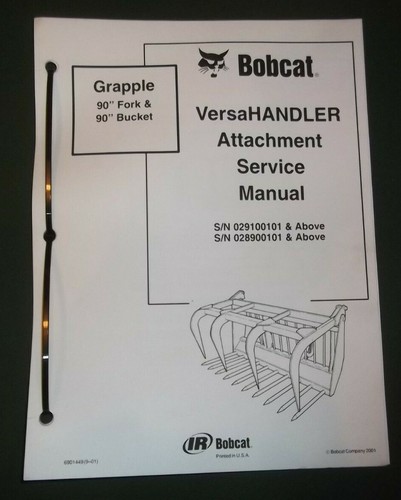 Bobcat versahandler - versahandler, 90"