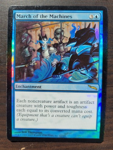 Mtg mirrodin foil x march - 1,