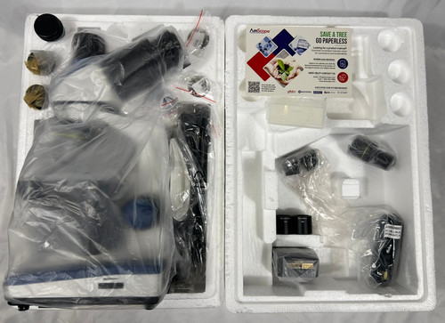Amscope t120b 40x 2000x - amscope, t120b-5m