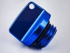 Tappo Olio Motore In Ergal Colore Blu per Moto Varie