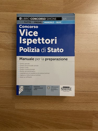 Libro concorso polizia - libro,