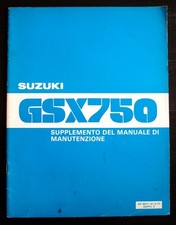 Suzuki GSX 750 1981 supp