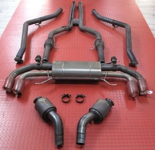 SCARICO COMPLETO TUBI STYLE ALFA ROMEO GIULIA QUADRIFOGLIO EXHAUST SYSTEM w/KAT
