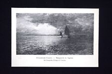 Guglielmo Ciardi-Temporale in laguna+Francesco Nitti-I gladiatori al triclinio