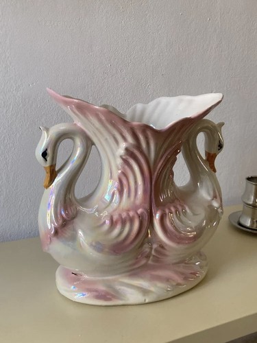 Grande vaso cigni - , rosa