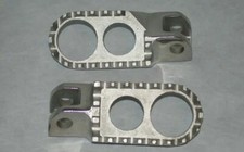 Pedane poggiapiedi acciaio per