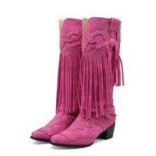 Stivali donna frange cowgirl