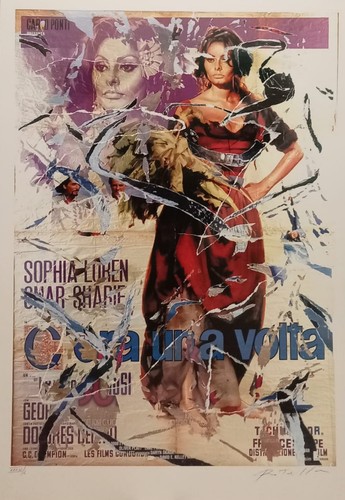 Mimmo rotella era una - rotella,, volta