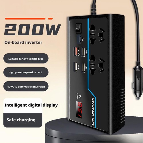 Inverter auto 12v 24v - +.<inverter,