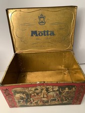 Scatola In Latta Vintage Della