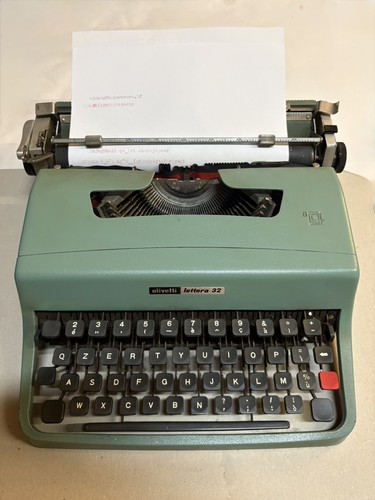 Macchina scrivere olivetti - macchina,