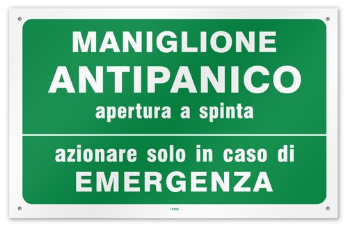 Cartello vinile fori - vinile,