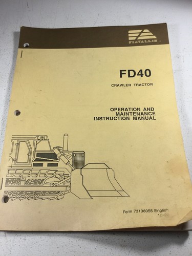 Fiat allis fd40 - fiat,
