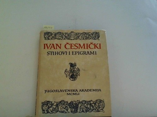 Stihovi epigrami ianus - i,